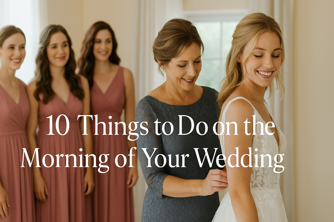 10 Things to Do on the Morning of Your Wedding