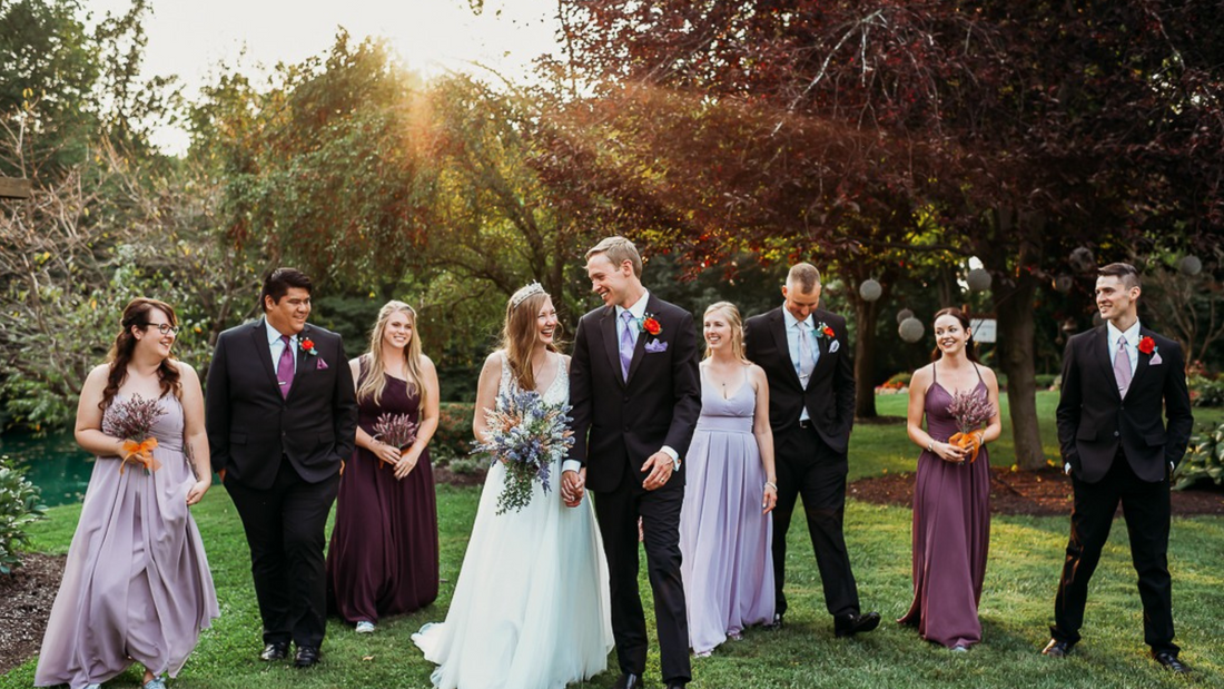 Best Bridesmaid Dress Colors for Different Skin Tones