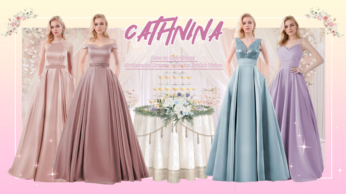 How to Coordinate Bridesmaid Dresses with the Bride’s Vision