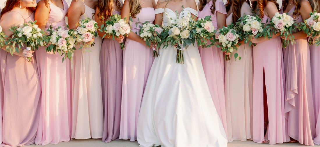 Pink Bridesmaid Dresses for Every Wedding Style