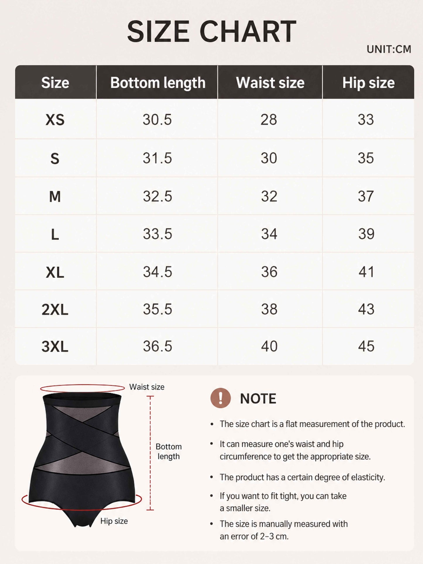 Women's High-Waisted Tummy Control Shapewear