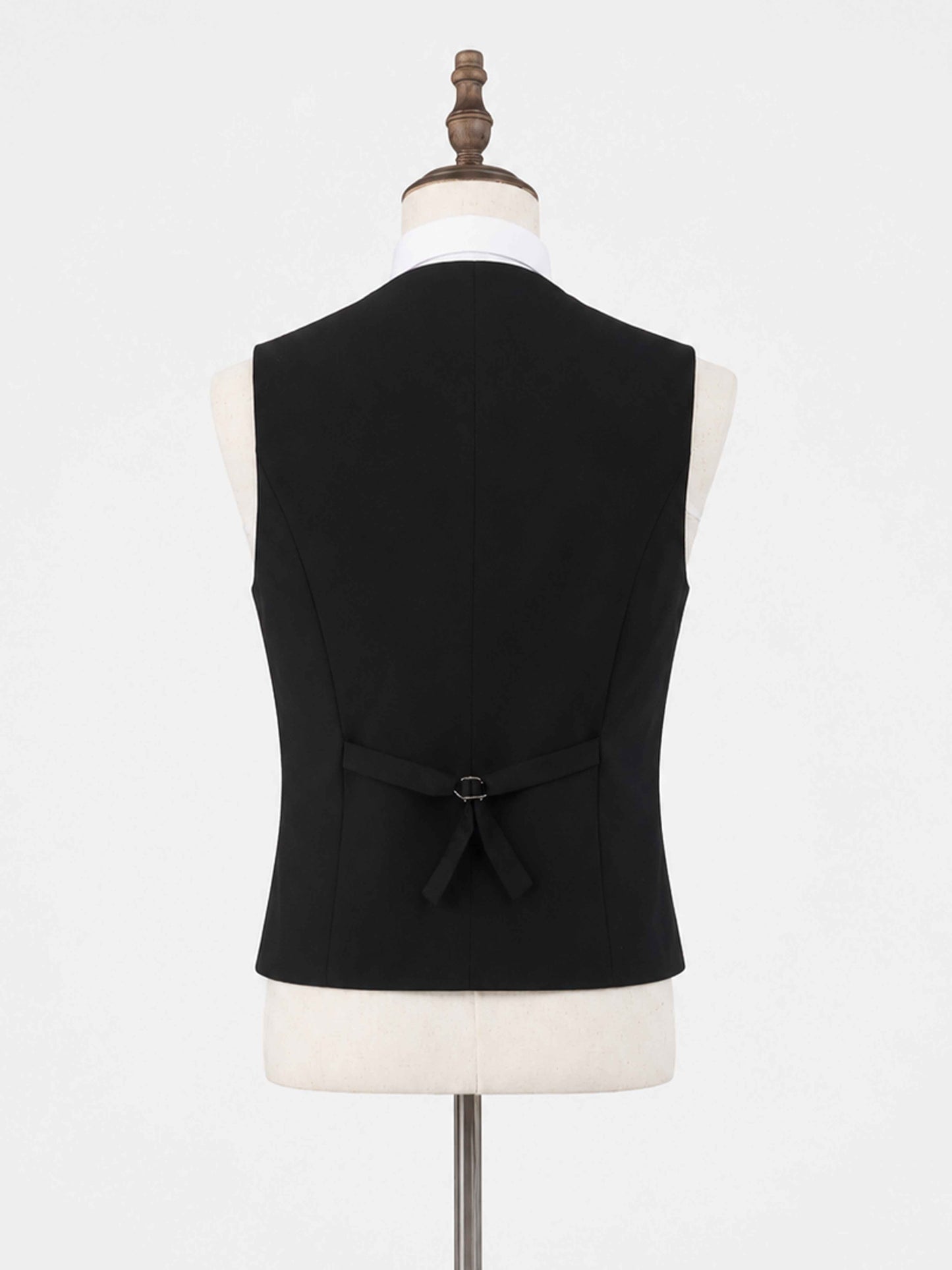 Men's Two-Button Jacket and Vest Set for Formal Events