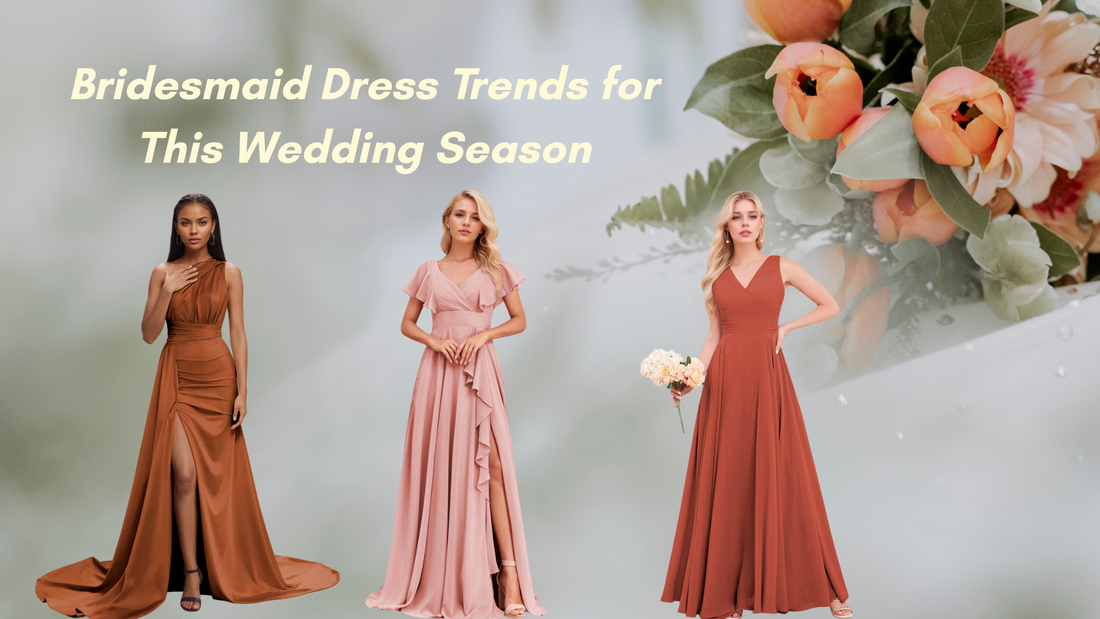Bridesmaid Dress Trends for This Wedding Season