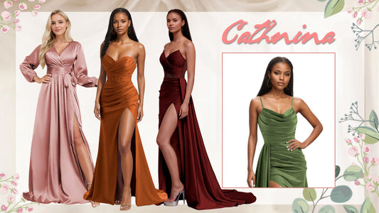 How to Choose Stretch Satin Bridesmaid Dresses That Match Your Wedding Theme