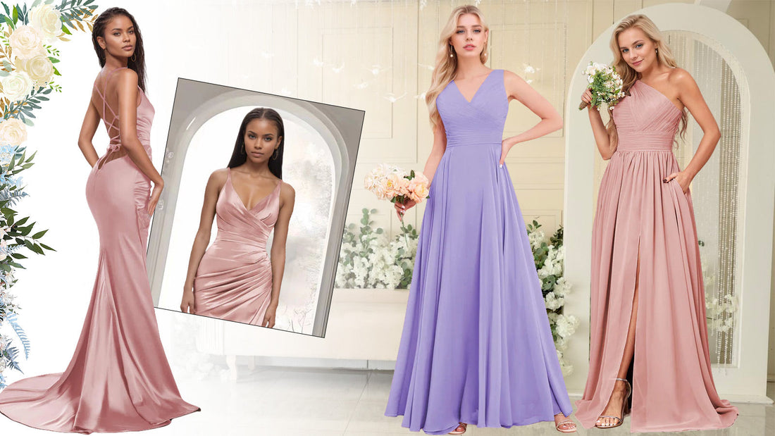 How to Match Bridesmaid Dresses with Wedding Flowers