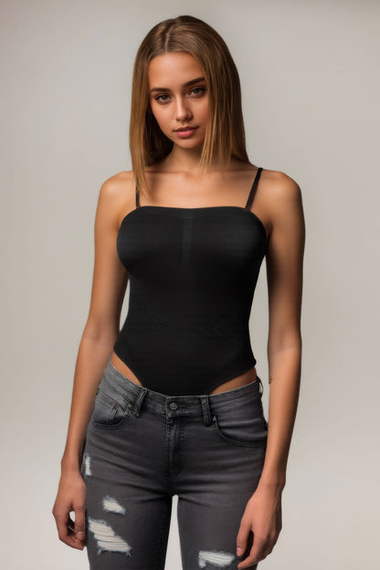 One Piece Strapless Tummy Control Shapewear Bodysuit