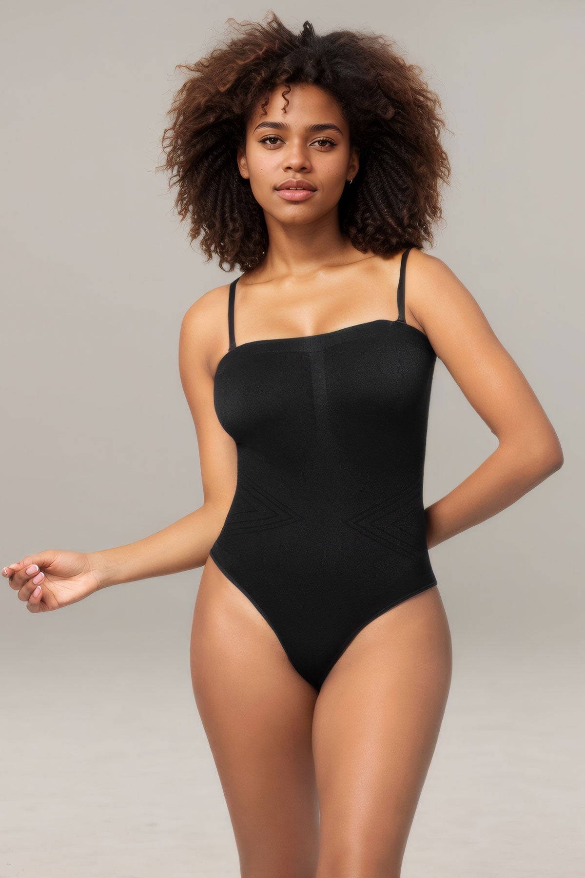 One Piece Strapless Tummy Control Shapewear Bodysuit