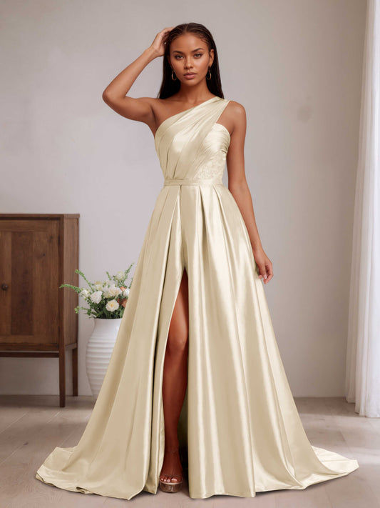 Stretch Satin Bridesmaid Dresses Comfortable & Stylish | Cathnina Stretch Satin Bridesmaid Dresses Comfortable & Stylish | Cathnina