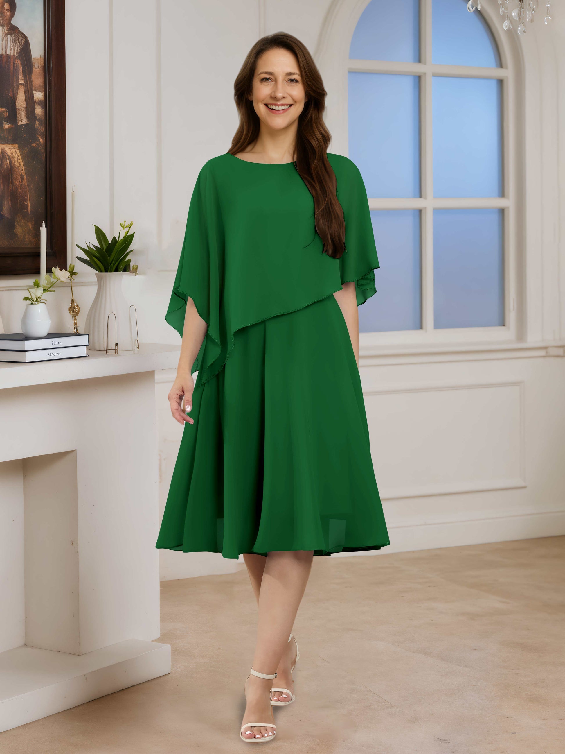 Amara Simple A-Line Scoop Short Sleeves Mother of the Bride Dresses Wi Cathnina Amara Simple A-Line Scoop Short Sleeves Mother of the Bride Dresses Wi Cathnina