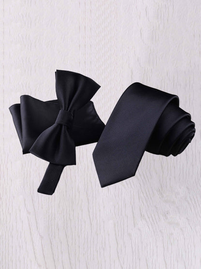 Classic Men's Modern Satin Tie Sets