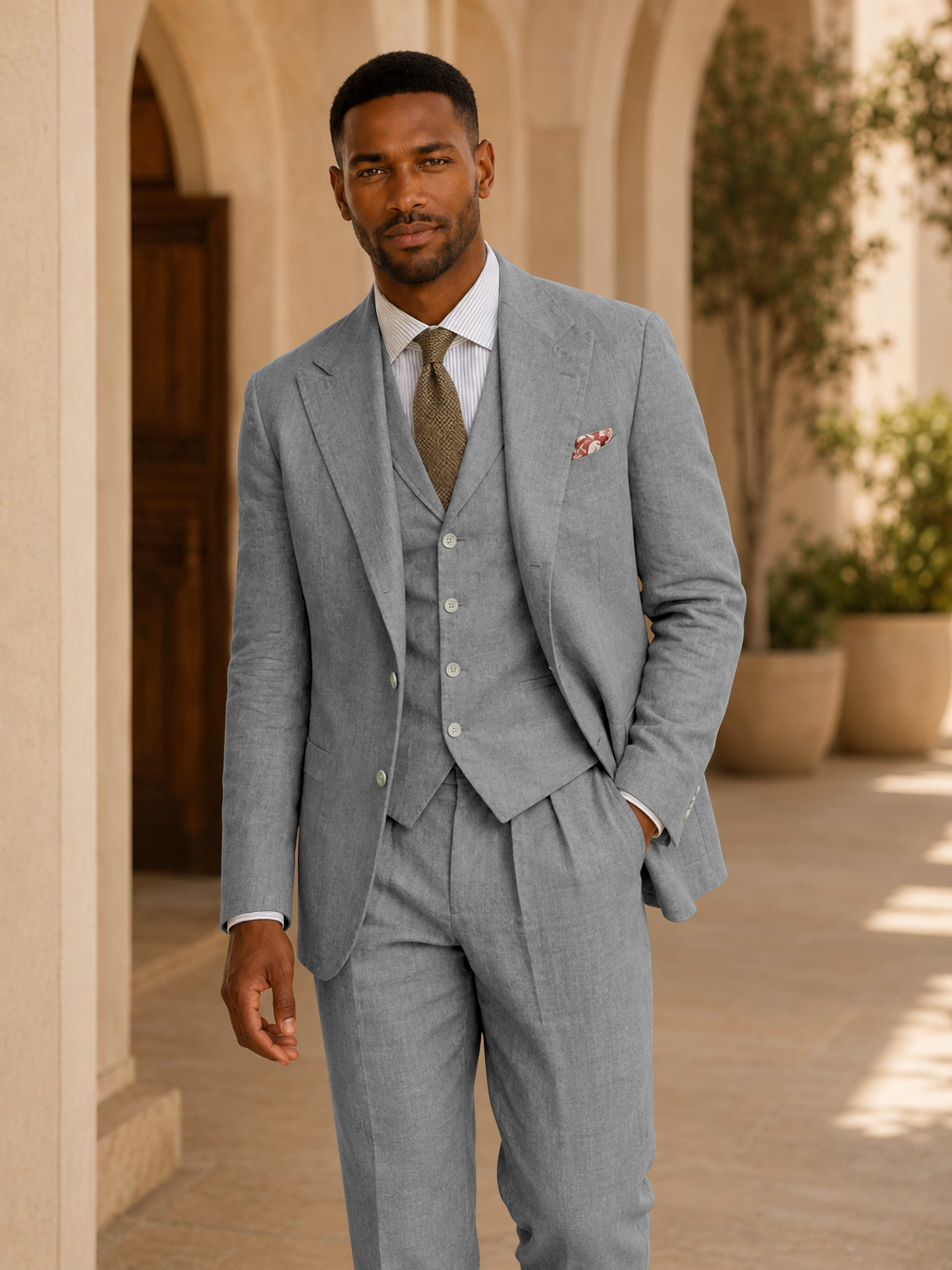 Men's Three Piece Suits | 3-Piece Suits for Weddings & Formal
