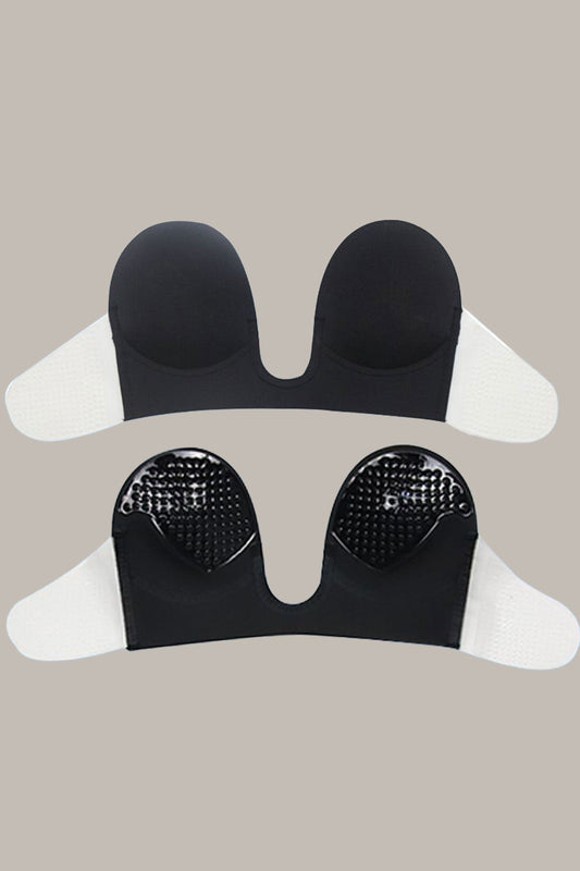 Bridal/Female Reusable Sticky Backless U-Shaped Invisible Bra