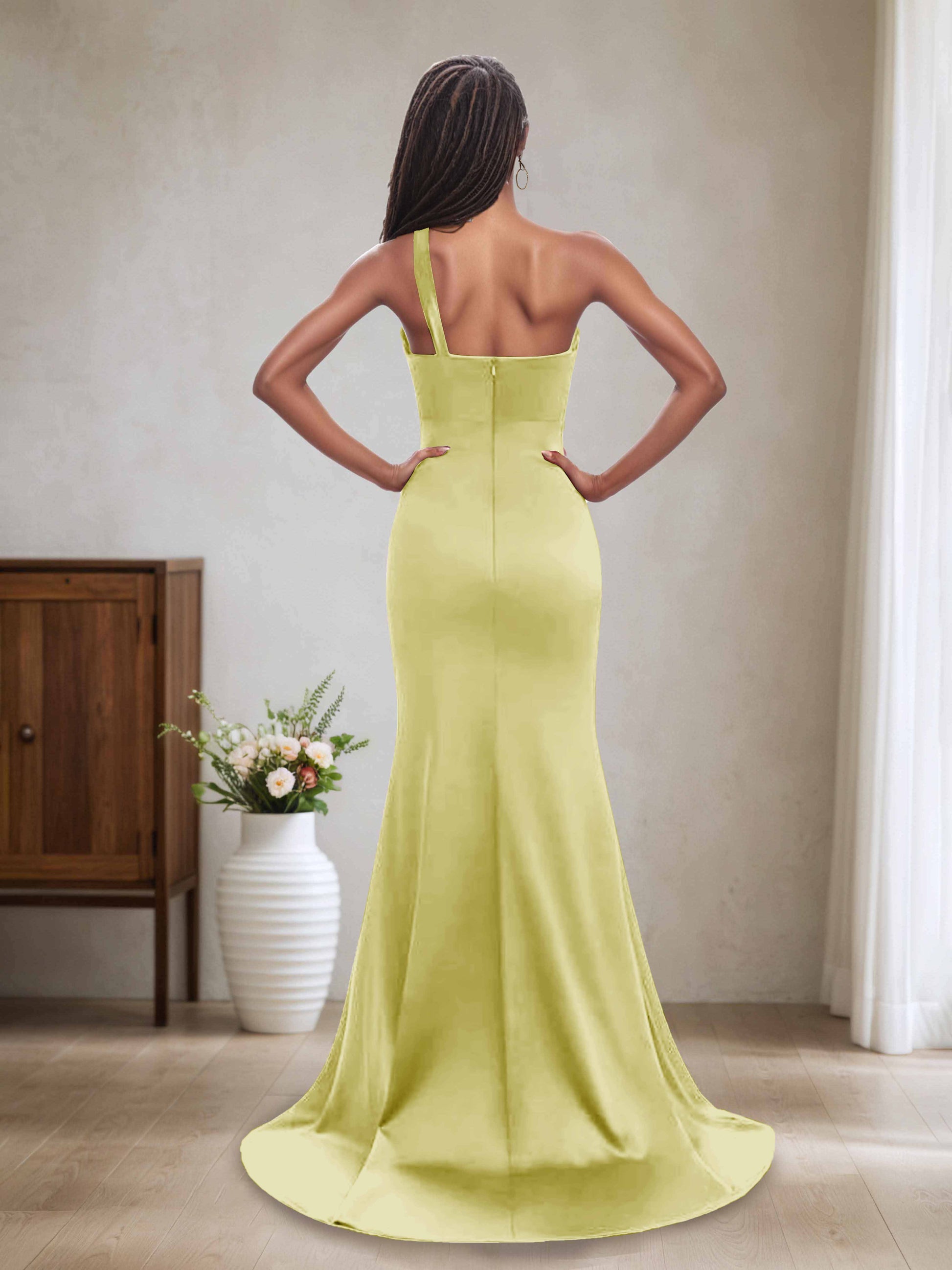 Carla Sexy One Shoulder Sleeveless Long Bridesmaid Dresses Cathnina Carla Sexy One Shoulder Sleeveless Long Bridesmaid Dresses Cathnina