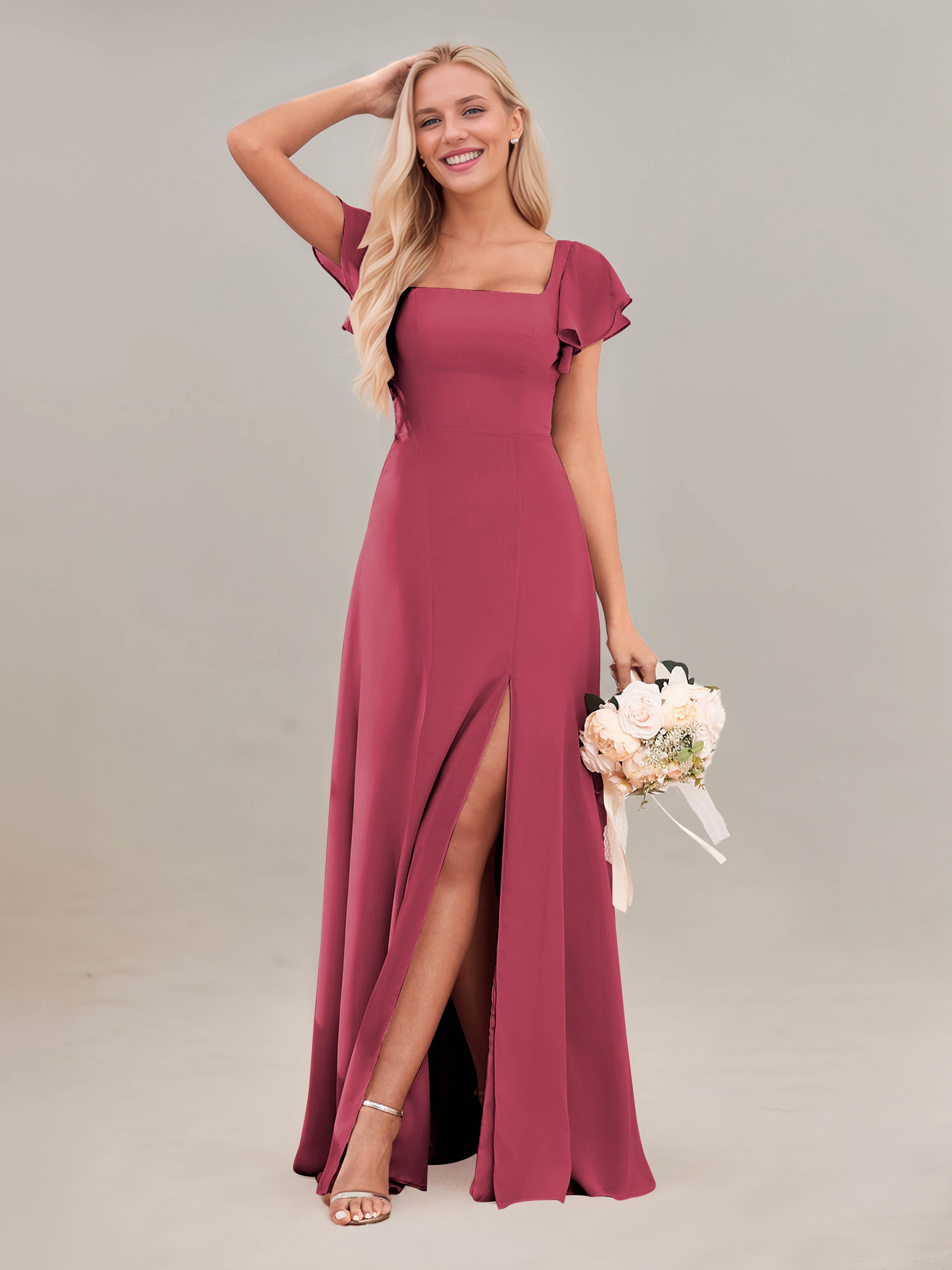 Burgundy Bridesmaid Dresses Cathnina Burgundy Bridesmaid Dresses Cathnina