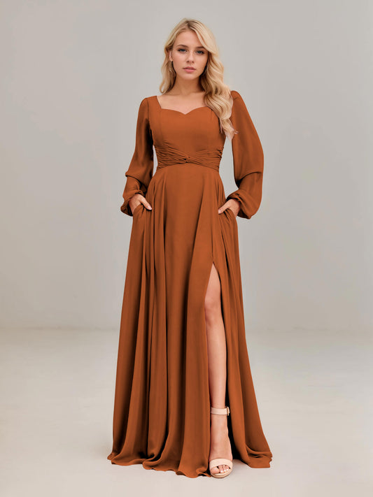 Fall in Love with Cathnina Rust Bridesmaid Dresses for Your Big Day Fall in Love with Cathnina Rust Bridesmaid Dresses for Your Big Day