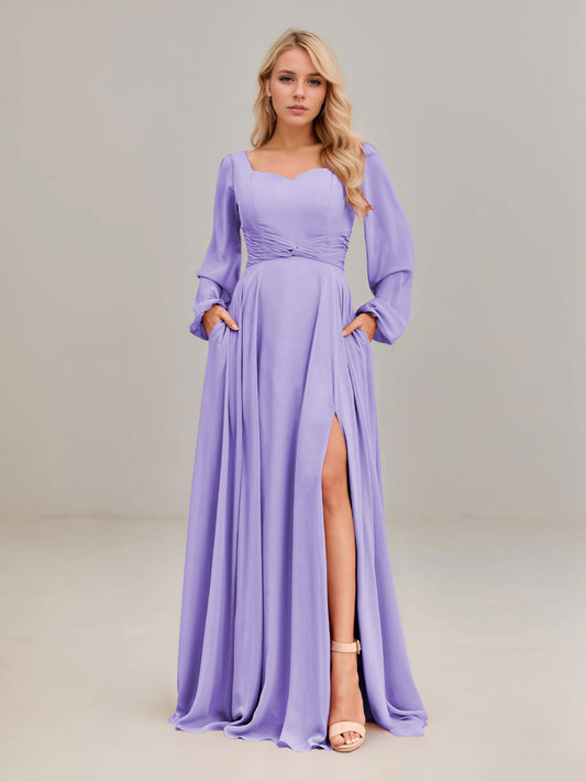 Lilac Bridesmaid Dresses Timeless Styles & Fast Delivery | Cathnina Lilac Bridesmaid Dresses Timeless Styles & Fast Delivery | Cathnina