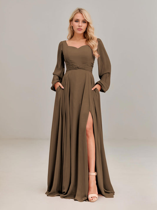 Mocha Bridesmaid Dresses for a Refined Look Shop Cathnina Now Mocha Bridesmaid Dresses for a Refined Look Shop Cathnina Now