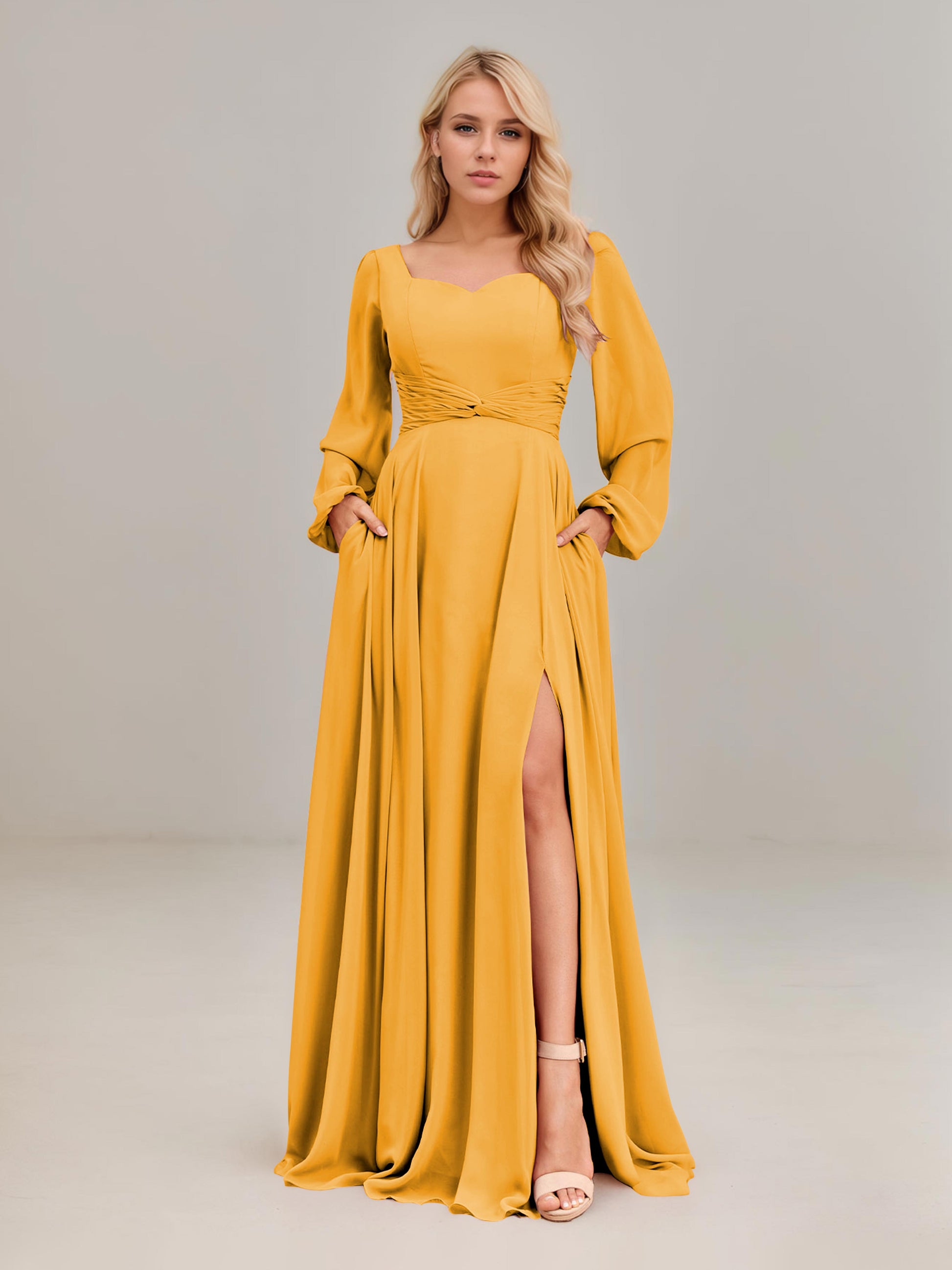 decent bridesmaid dresses with sleeves Sleeves Bridesmaid Dresses