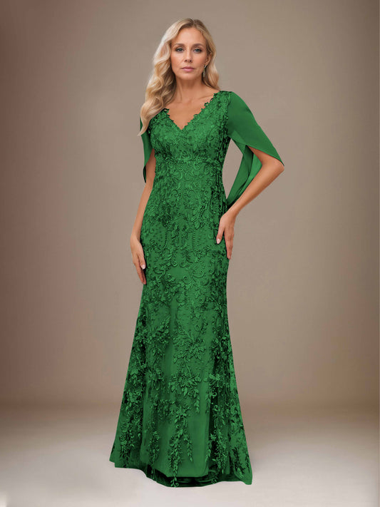 Beautiful Emerald Green Mother of the Bride Dresses - Customizable Cathnina Beautiful Emerald Green Mother of the Bride Dresses - Customizable Cathnina