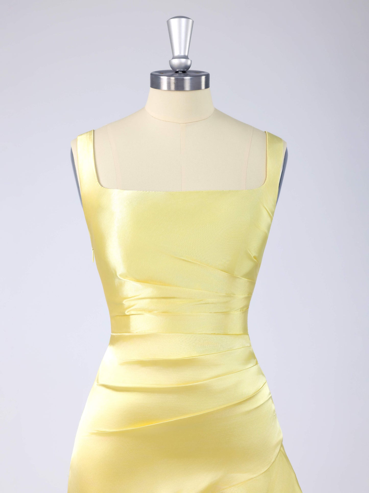 Hailey Sheath Square Neck Sleeveless Short Homecoming Party Dresses