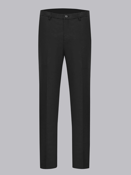 Minimalist Men's Straight Leg Plain Standard Fit Pants