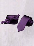 Classic Men's Modern Satin Tie Sets