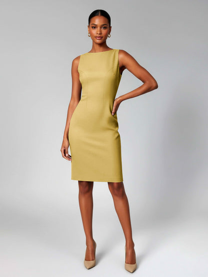gold knee length dress Elegant Sequin Bodycon Midi Wedding Guest Dresses A Glamorous Form Sequins Dress Featuring a Strapless neckline and Lace Refined Women's Business Knee Length