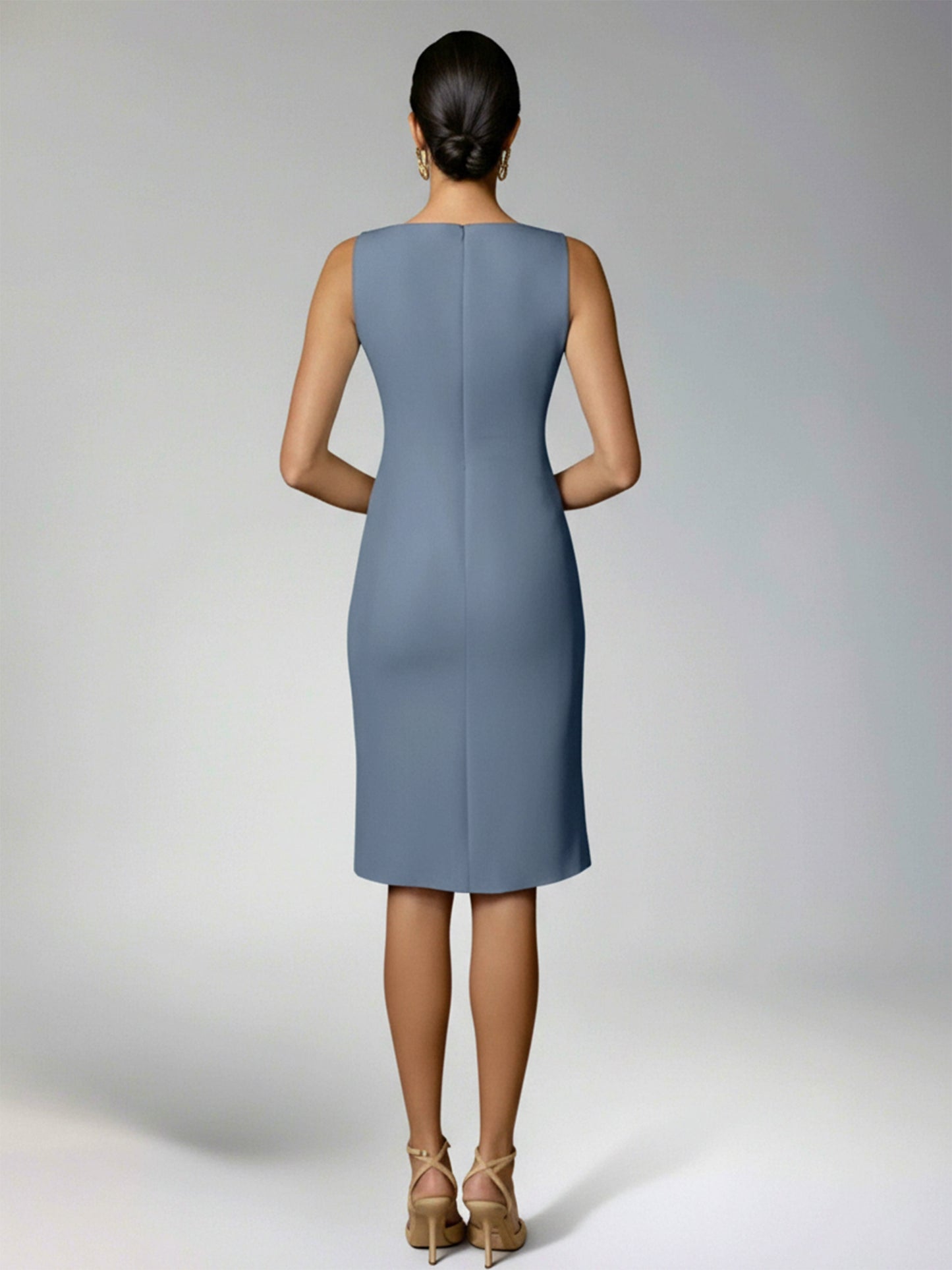 Refined Women's Business Knee Length Suit Dress