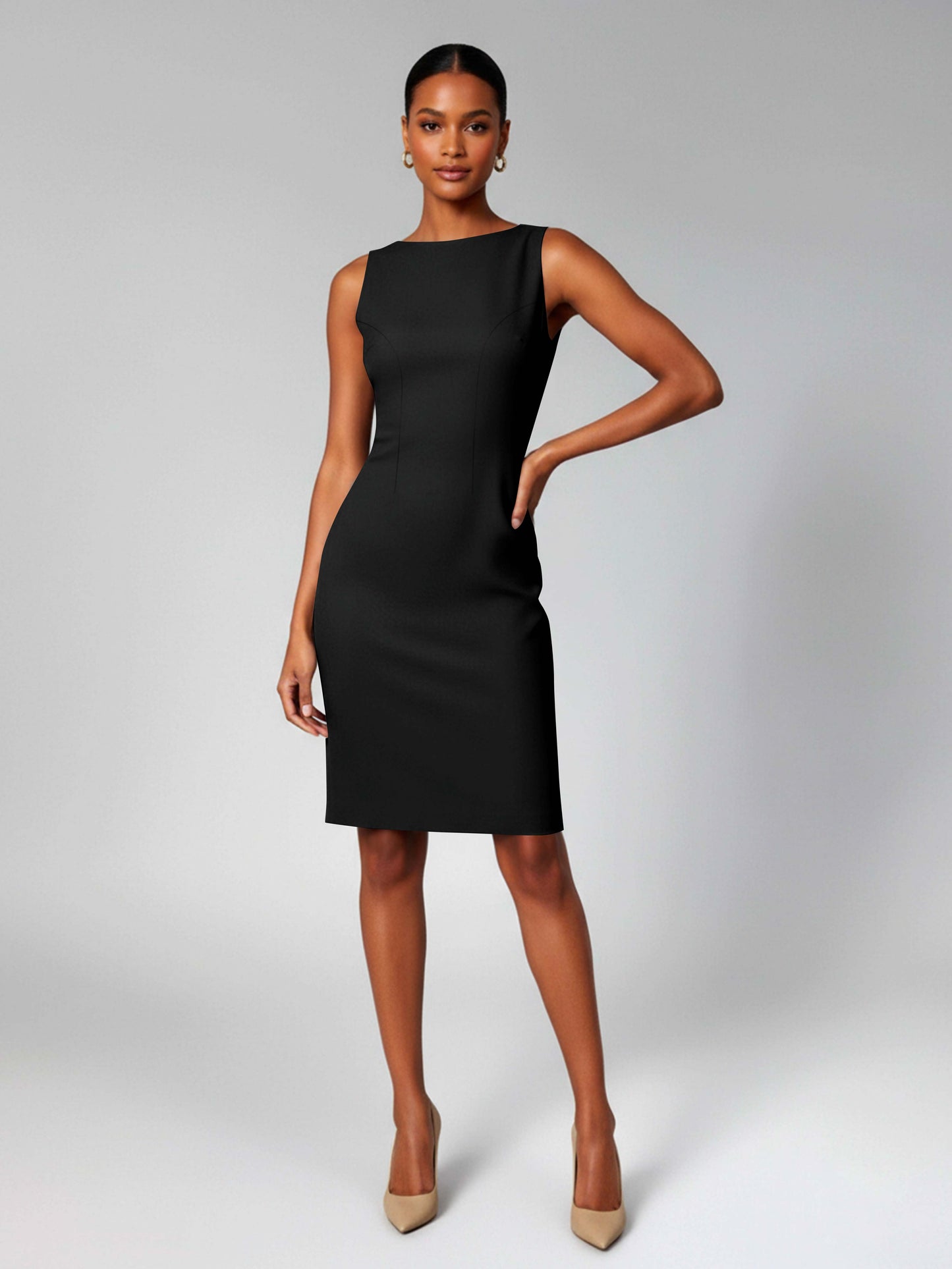 Refined Women's Business Knee Length Suit Dress – Cathnina