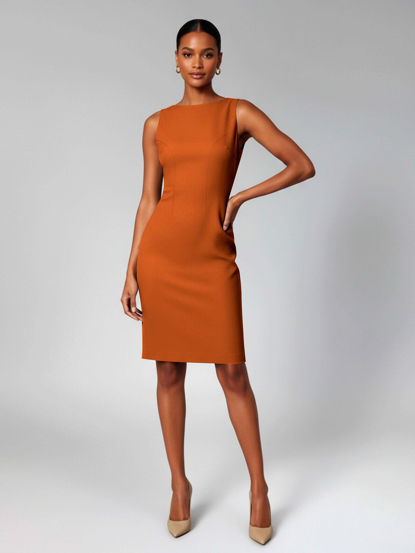 Refined Women's Business Knee Length Suit Dress – Cathnina
