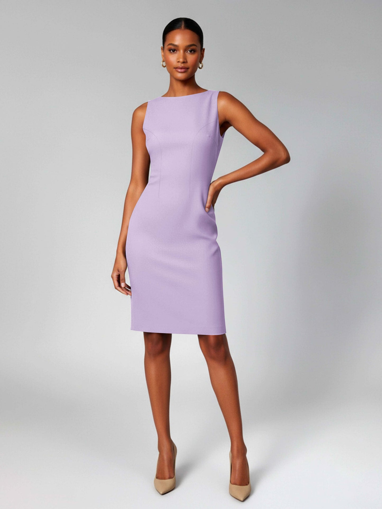 Refined Women's Business Knee Length Suit Dress – Cathnina