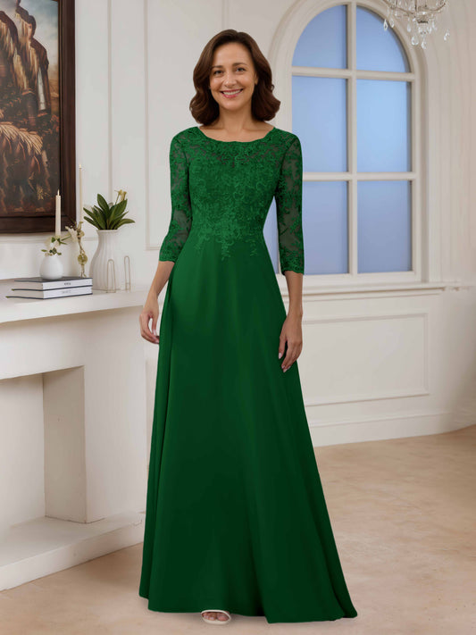 Beautiful Emerald Green Mother of the Bride Dresses - Customizable Cathnina Beautiful Emerald Green Mother of the Bride Dresses - Customizable Cathnina