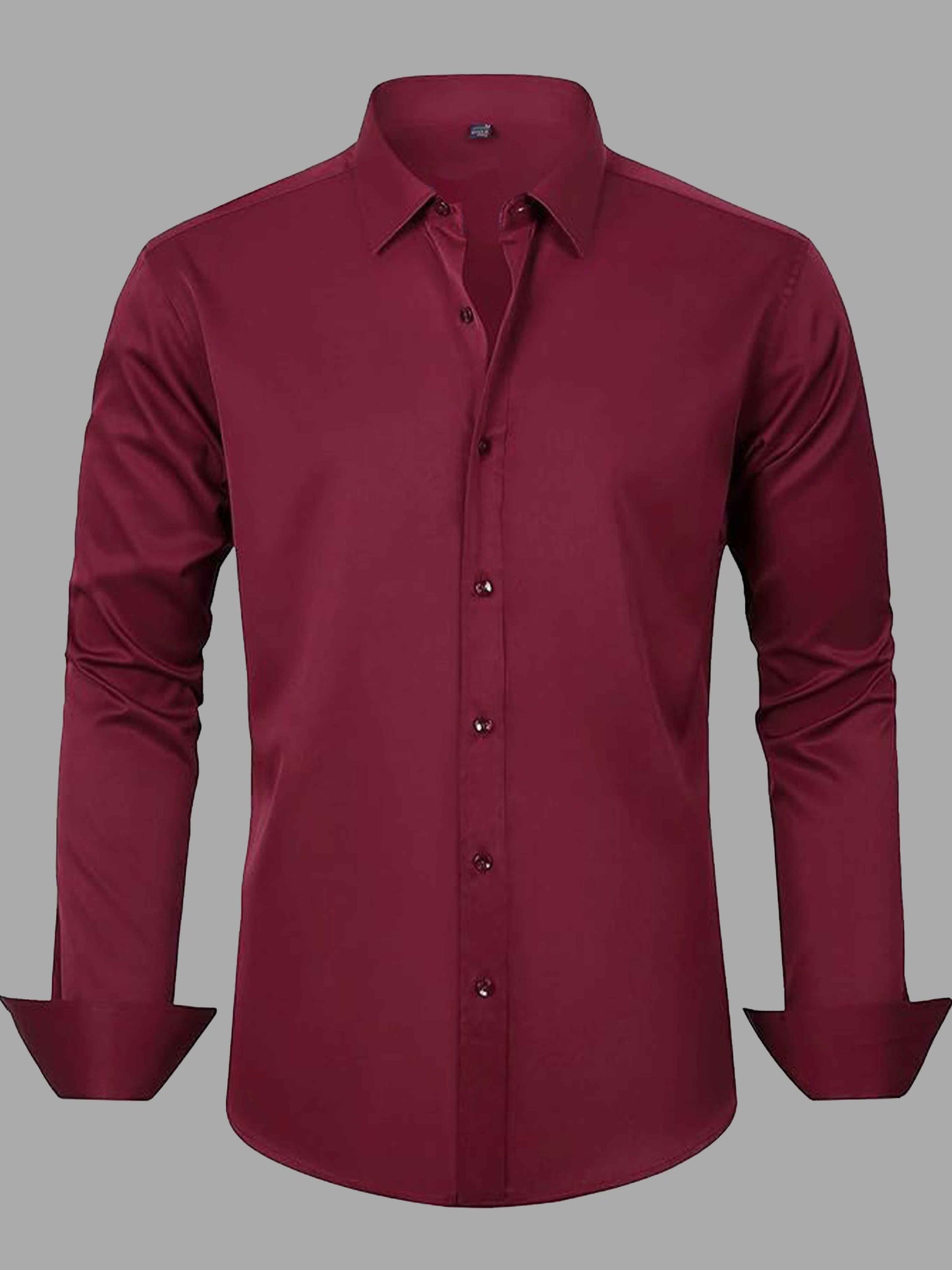 Men's Stretch Non-Iron Dress Shirt for Wedding & Prom