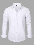 Men's Stretch Non-Iron Dress Shirt for Wedding & Prom