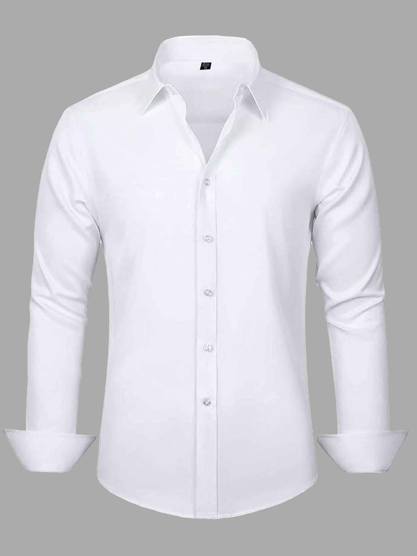 Men's Stretch Non-Iron Dress Shirt for Wedding & Prom