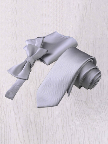 Classic Men's Modern Satin Tie Sets