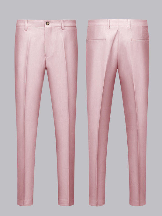 Tailored Men's Straight Leg Plain Standard Fit Pants