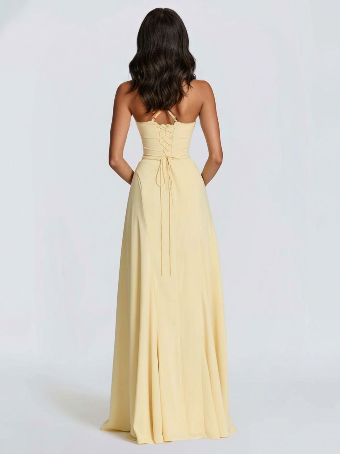 Velina A-Line Sweetheart Sleeveless Floor-Length Long Prom Dresses