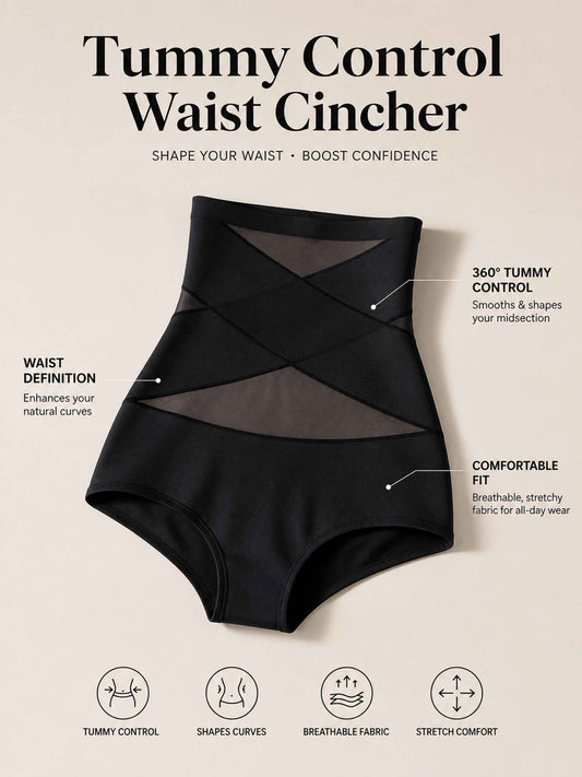 Women's High-Waisted Tummy Control Shapewear
