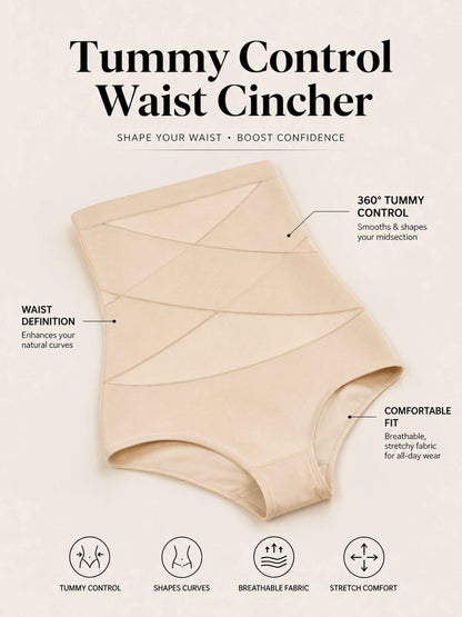 Women's High-Waisted Tummy Control Shapewear